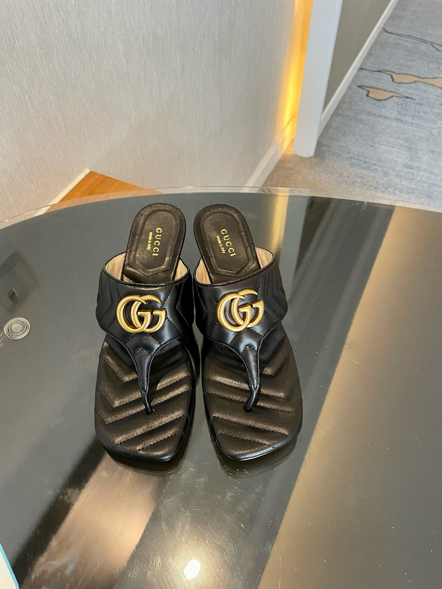 SE1417 Women's Double G Thong Sandal / Size5-11