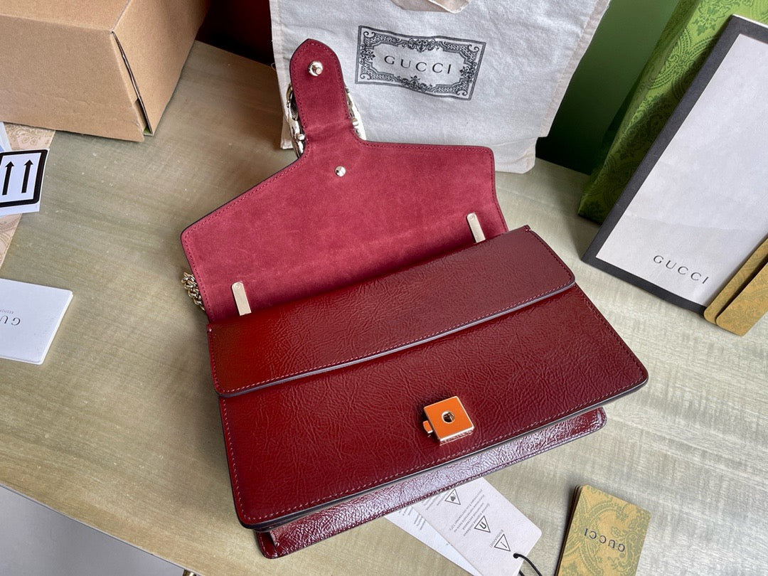GC638 Dionysus Small Shoulder Bag / 11"W x 6.2"H x 4"D / HIGHEST QUALITY VERSION