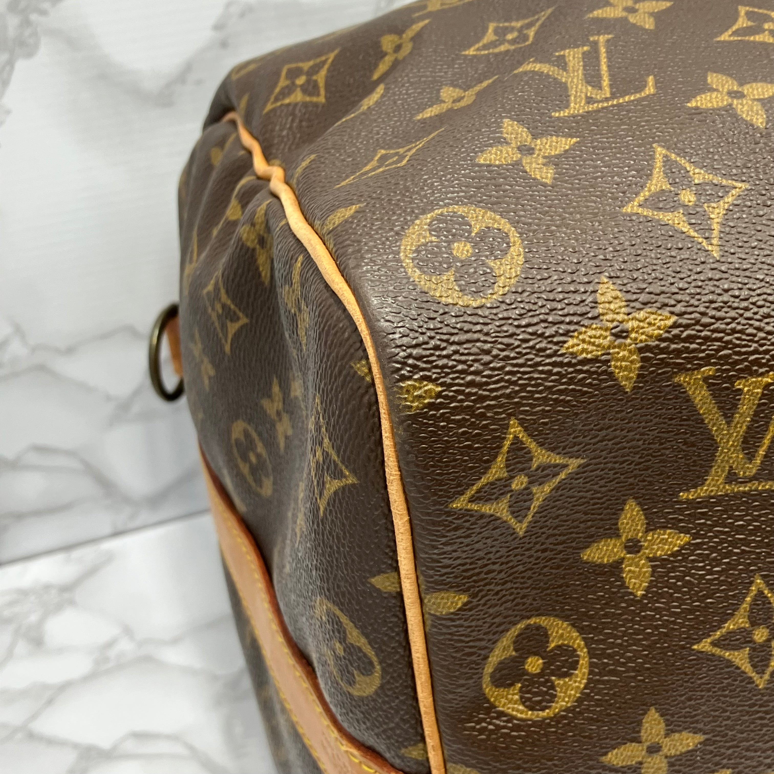 LOUIS VUITTON Monogram Keepall 50 Bandoliere