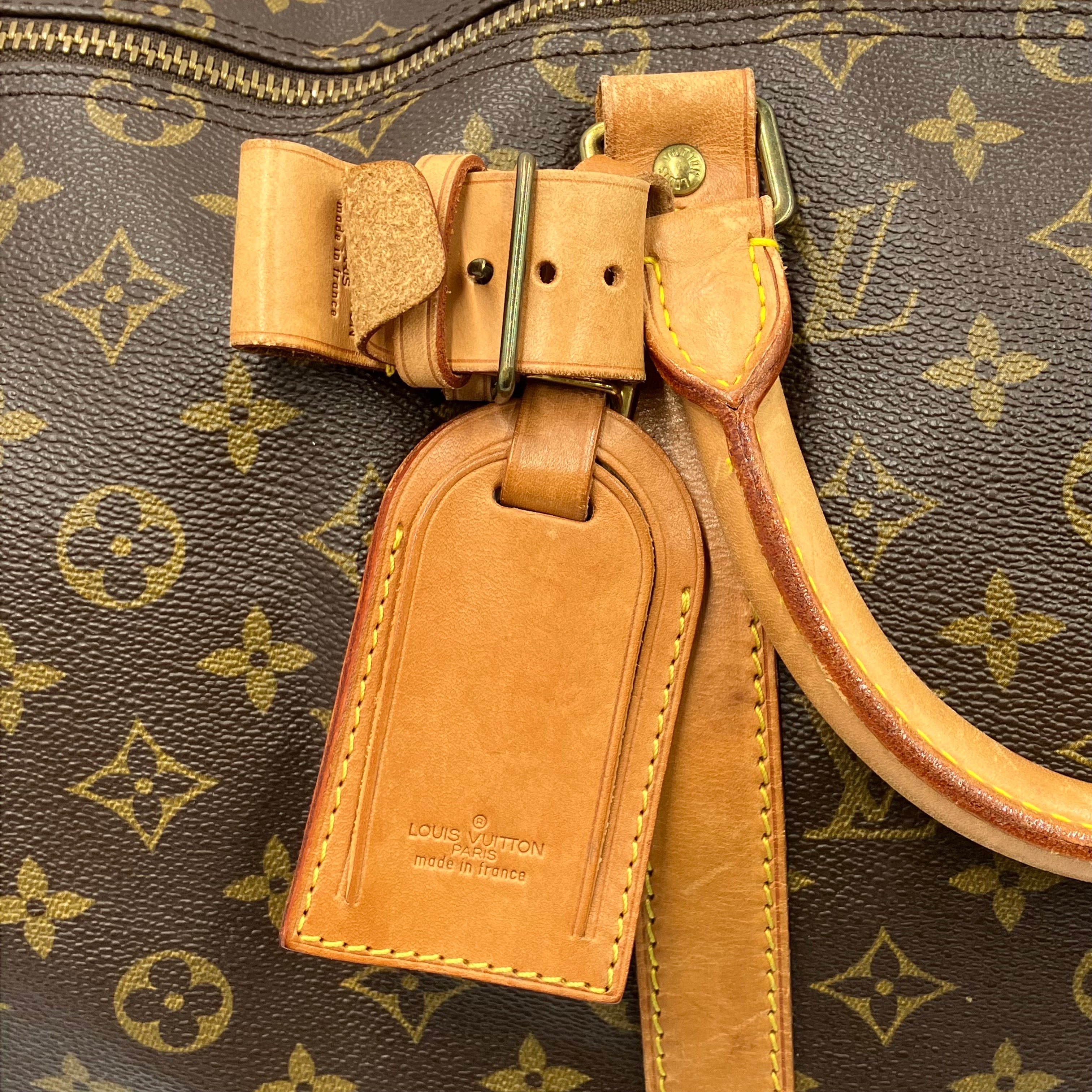 LOUIS VUITTON Monogram Keepall 50 Bandoliere