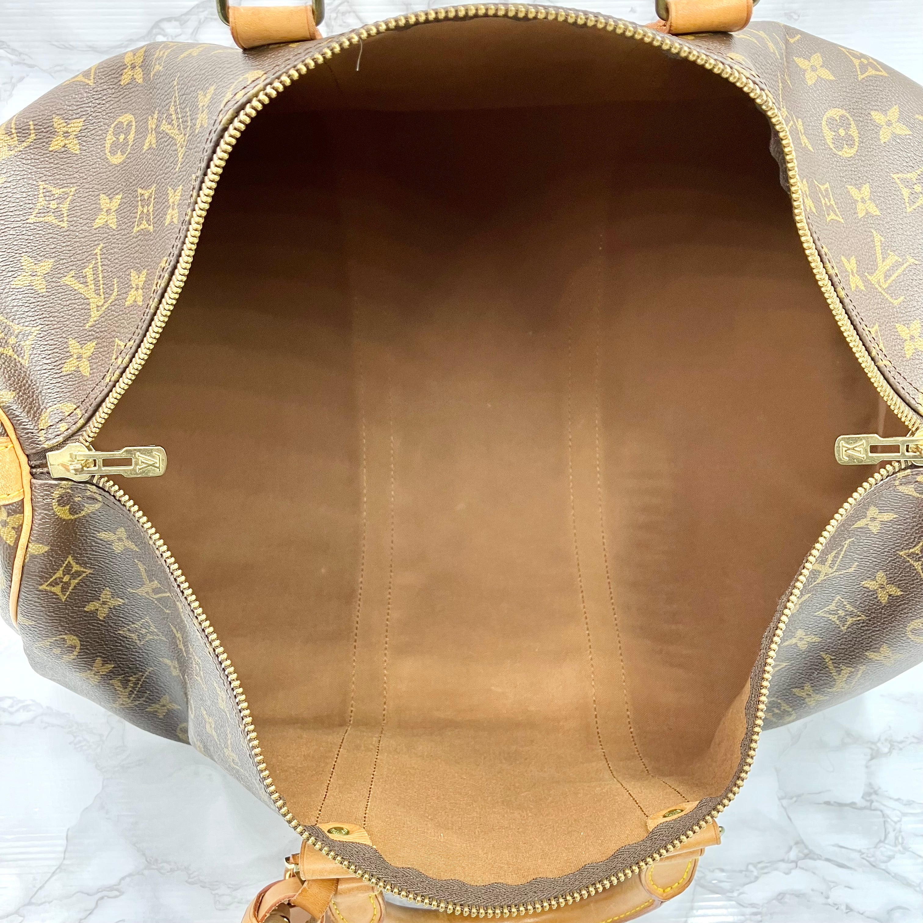 LOUIS VUITTON Monogram Keepall 50 Bandoliere