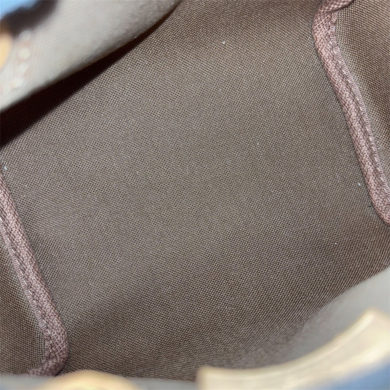 LV Nano Speedy in Monogram Canvas and GHW (Non-detachable strap) (Model: M61252)