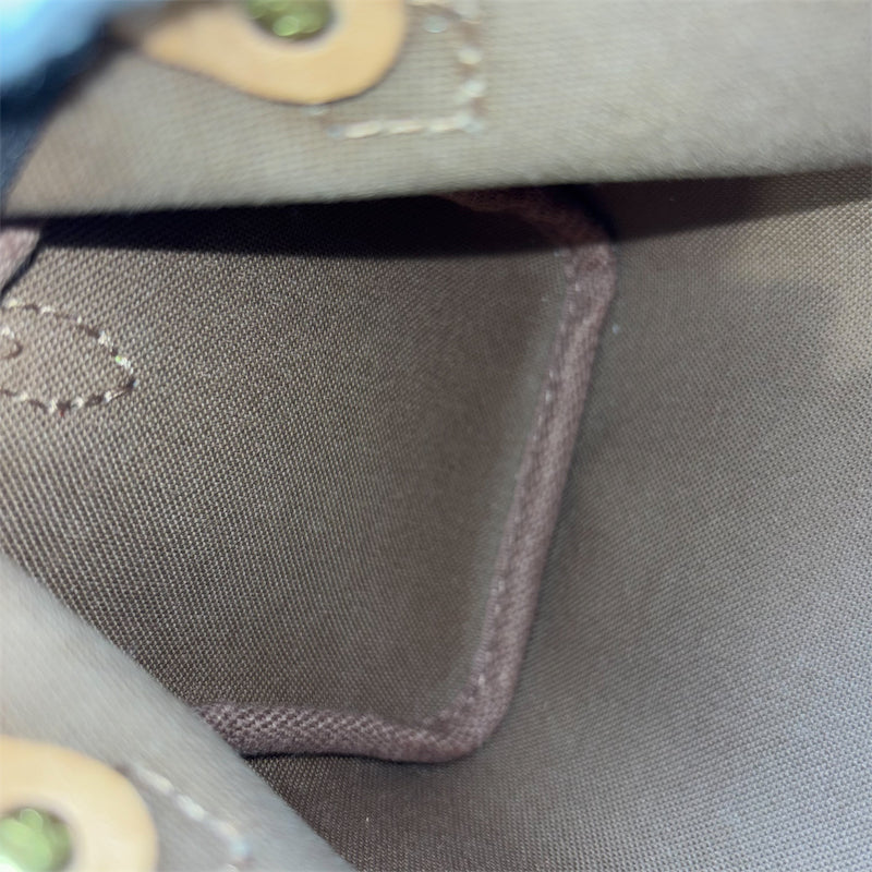 LV Nano Speedy in Monogram Canvas and GHW (Non-detachable strap) (Model: M61252)