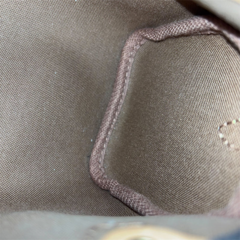 LV Nano Speedy in Monogram Canvas and GHW (Non-detachable strap) (Model: M61252)