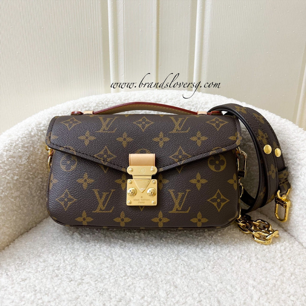LV Pochette Metis East West in Monogram Canvas GHW