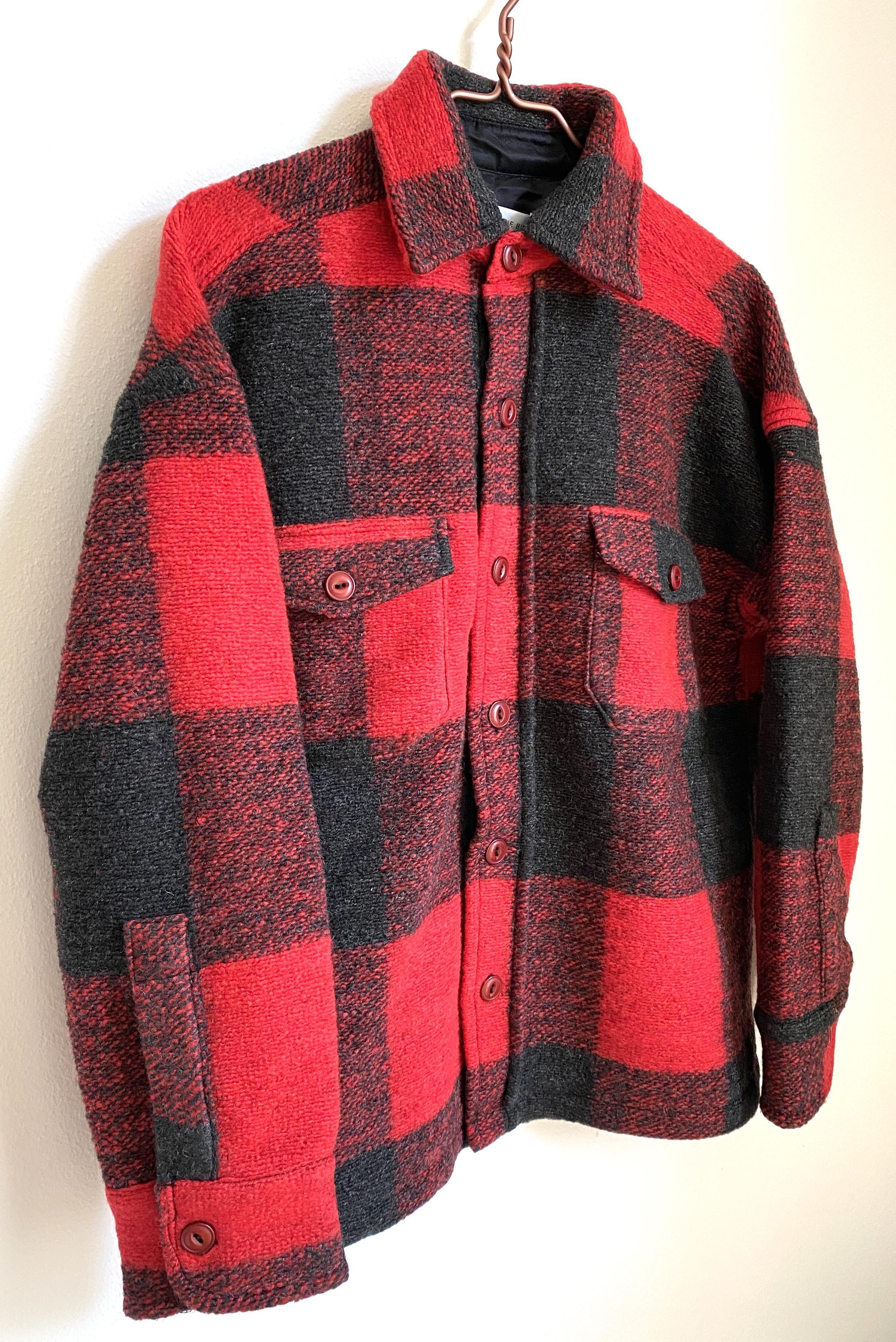 BOBBI FLANNEL JACKET RED - SIZE XS