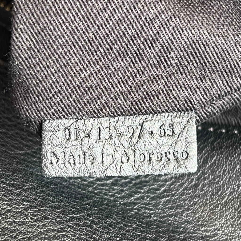 SEE BY CHLOE Black Leather Shoulder Bag