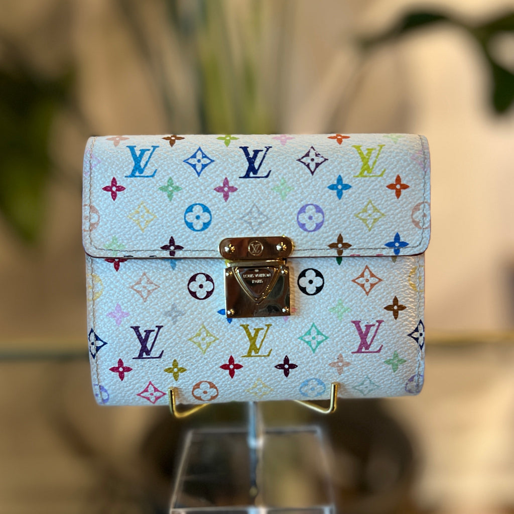 LOUIS VUITTON Multicolor x Takashi Koala Wallet