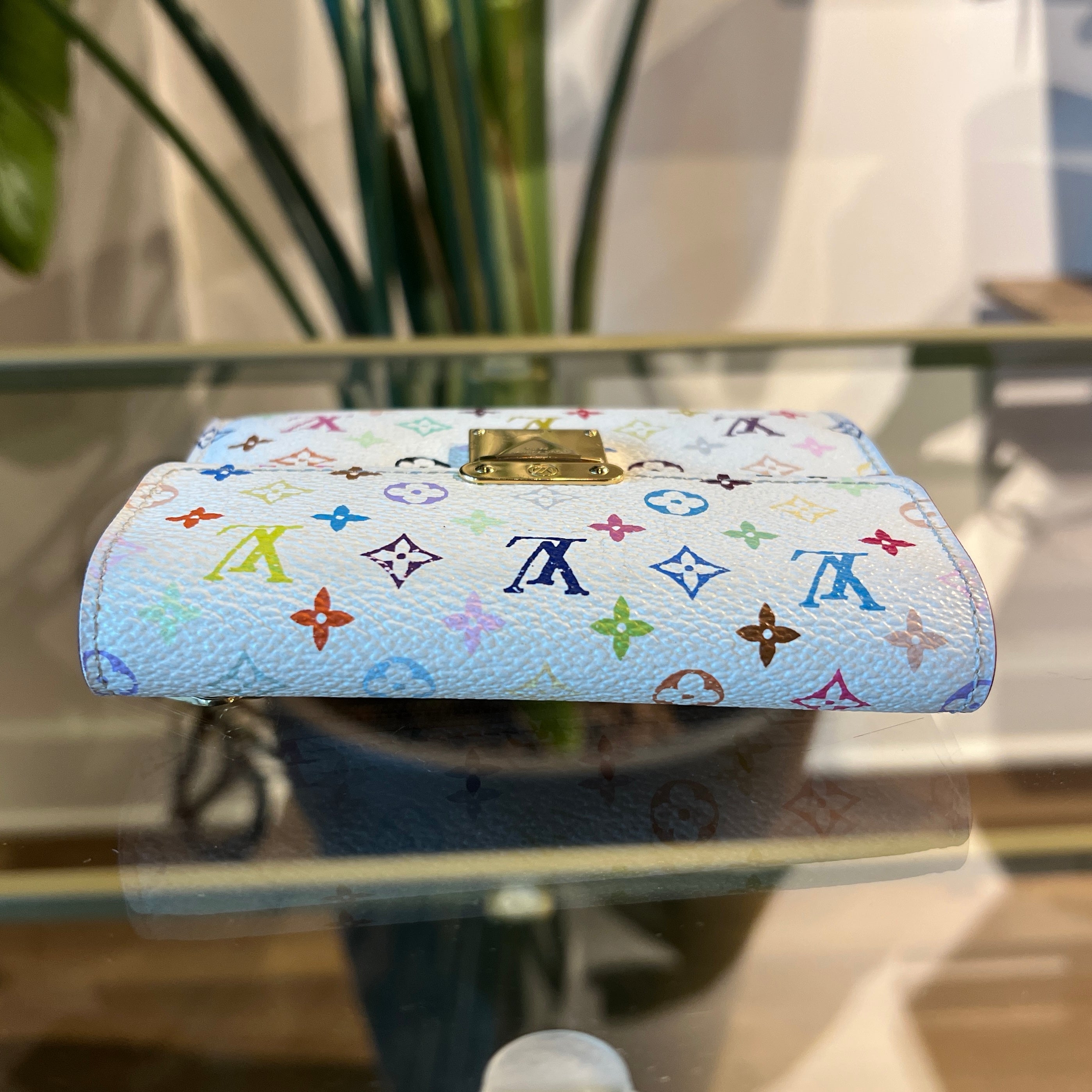 LOUIS VUITTON Multicolor x Takashi Koala Wallet