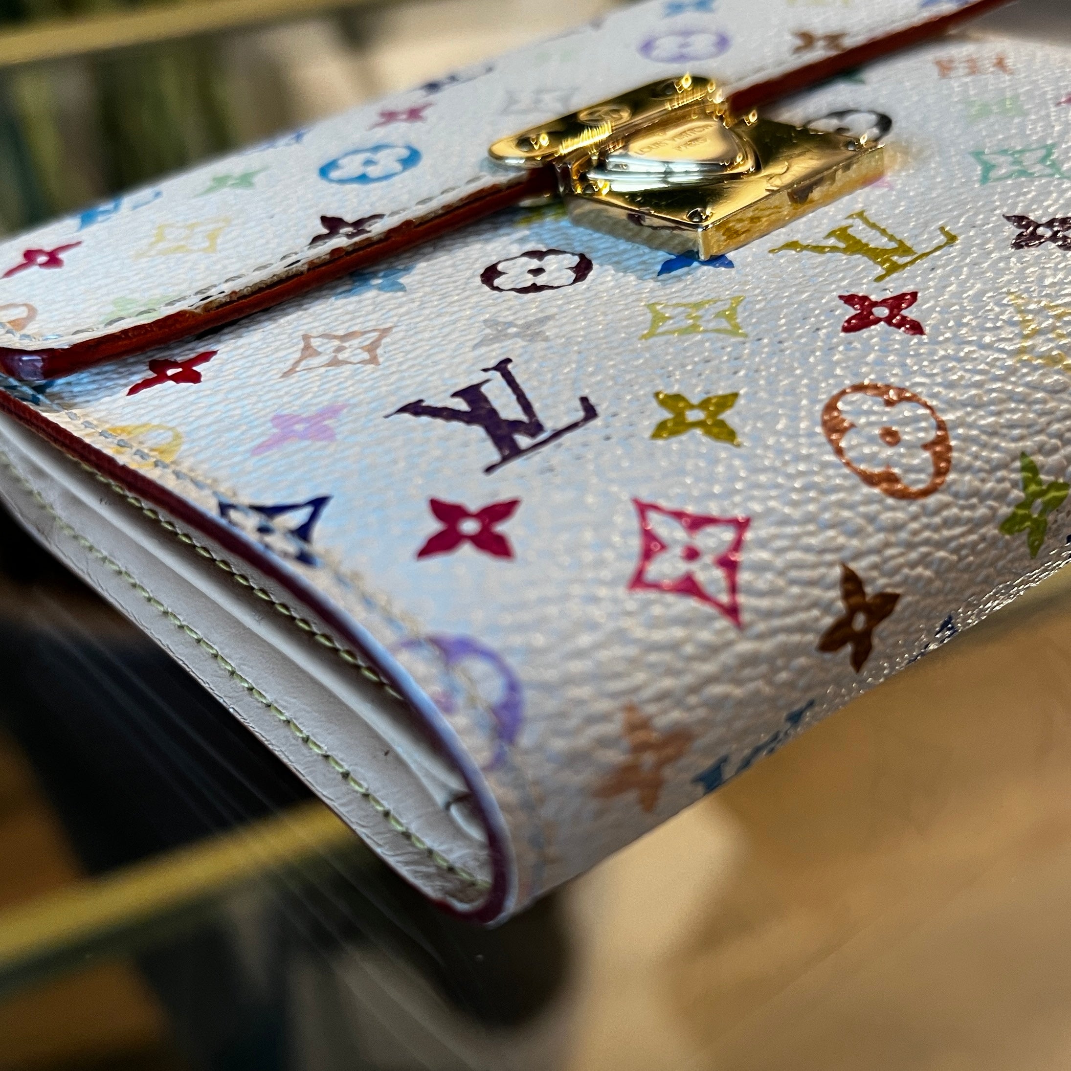 LOUIS VUITTON Multicolor x Takashi Koala Wallet