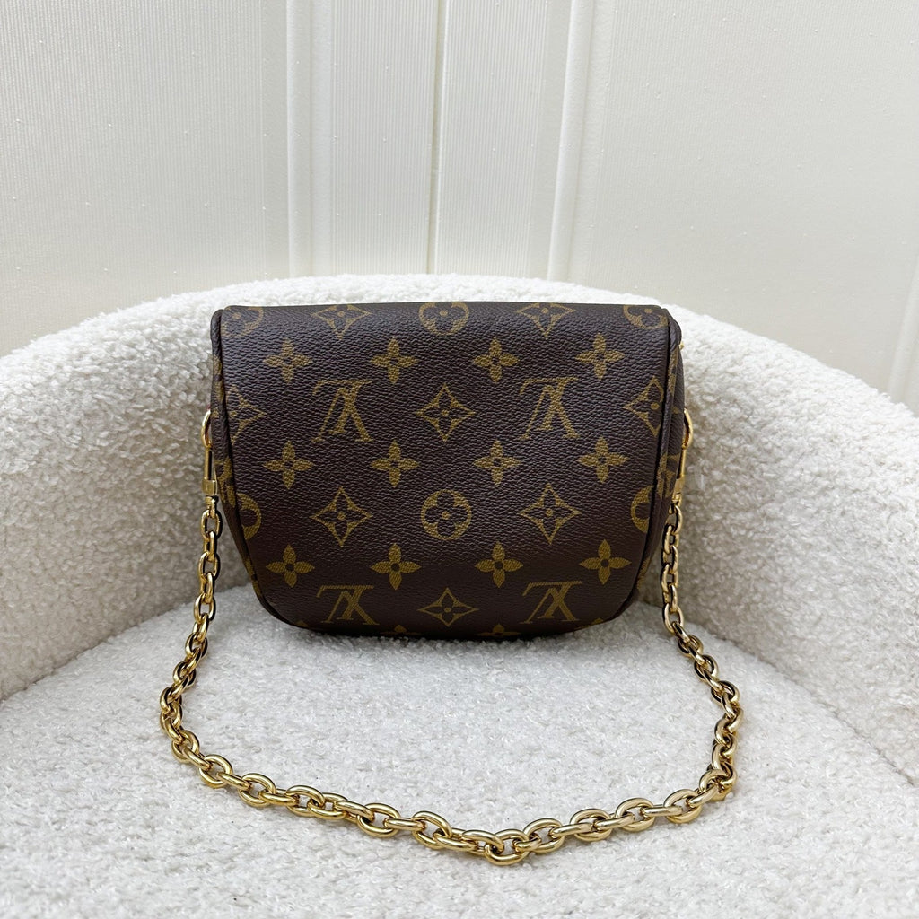 LV Mini Bumbag in Monogram Canvas and GHW