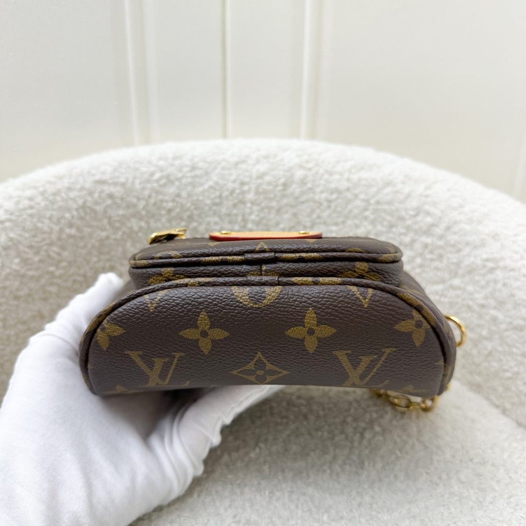 LV Mini Bumbag in Monogram Canvas and GHW
