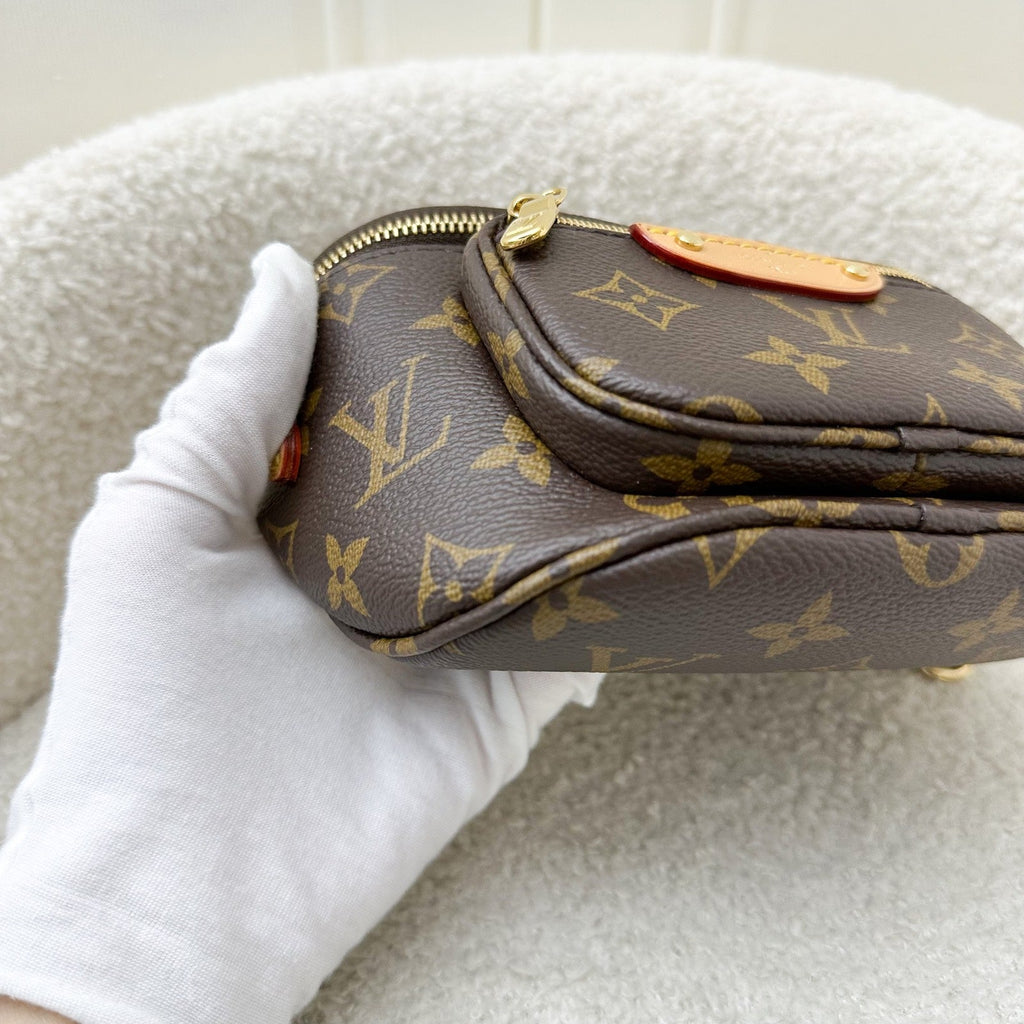 LV Mini Bumbag in Monogram Canvas and GHW