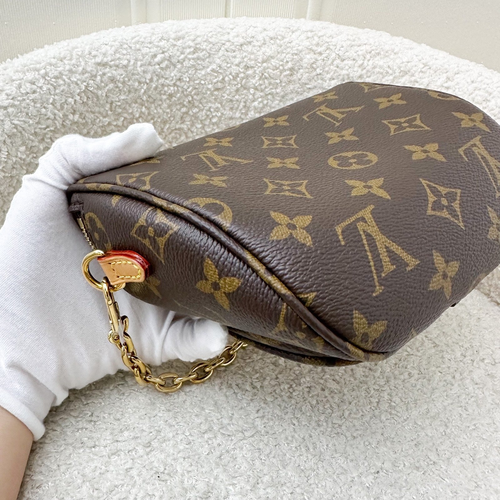 LV Mini Bumbag in Monogram Canvas and GHW