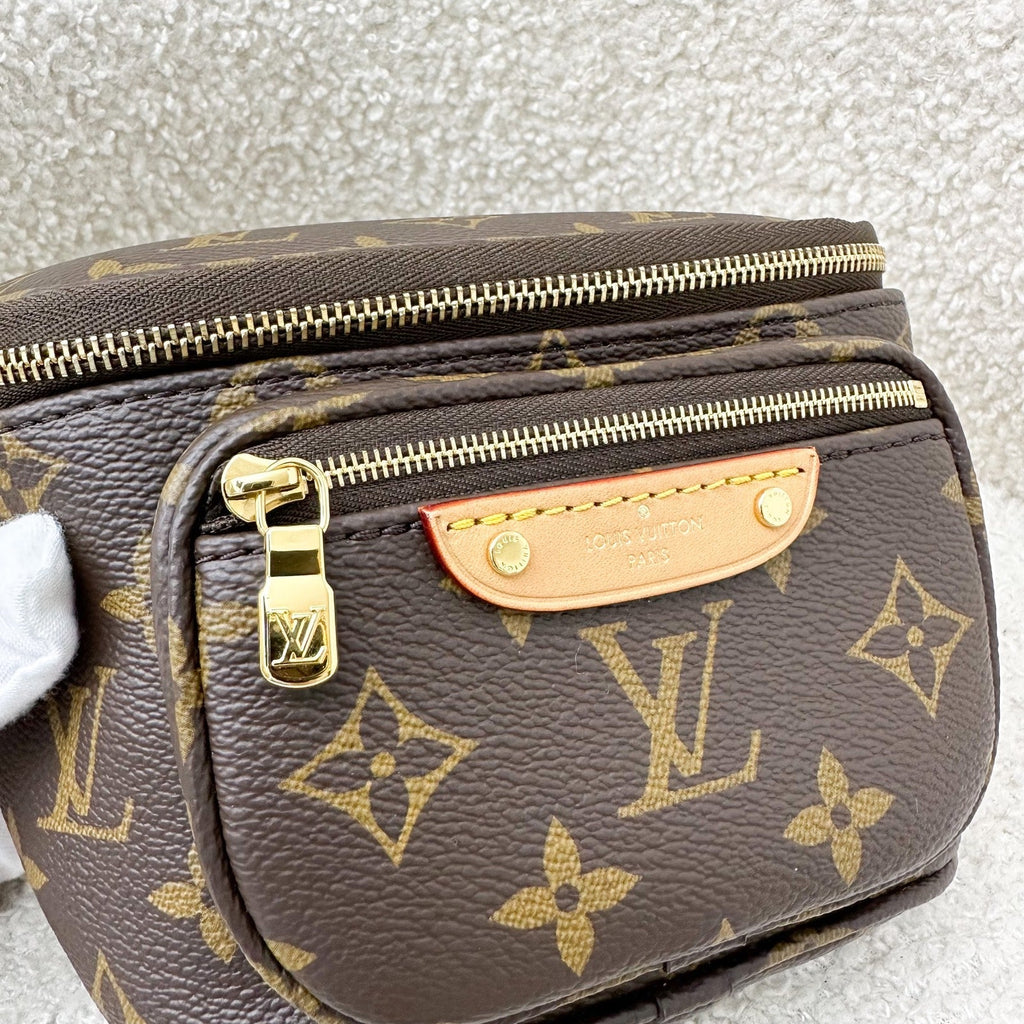 LV Mini Bumbag in Monogram Canvas and GHW