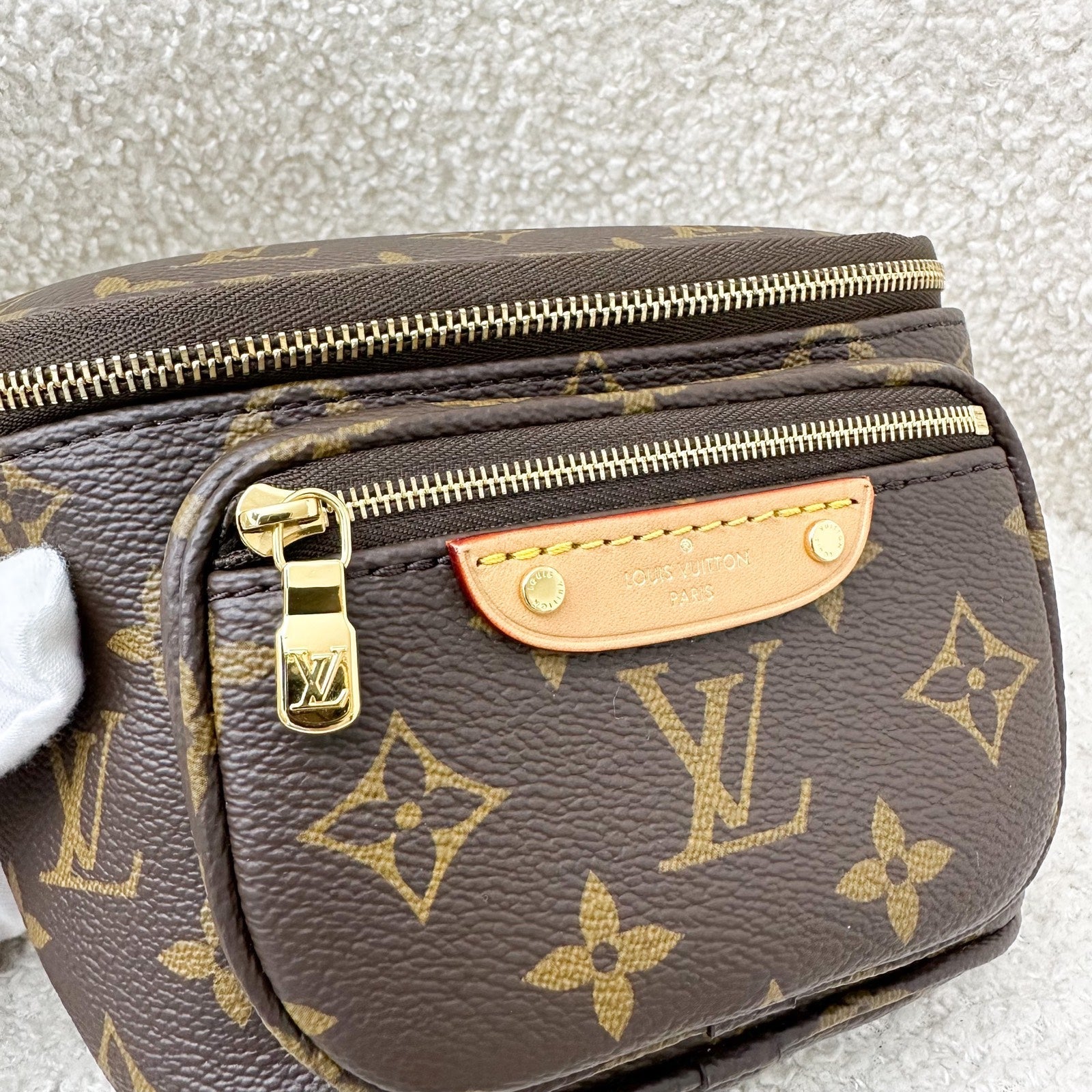 LV Mini Bumbag in Monogram Canvas and GHW