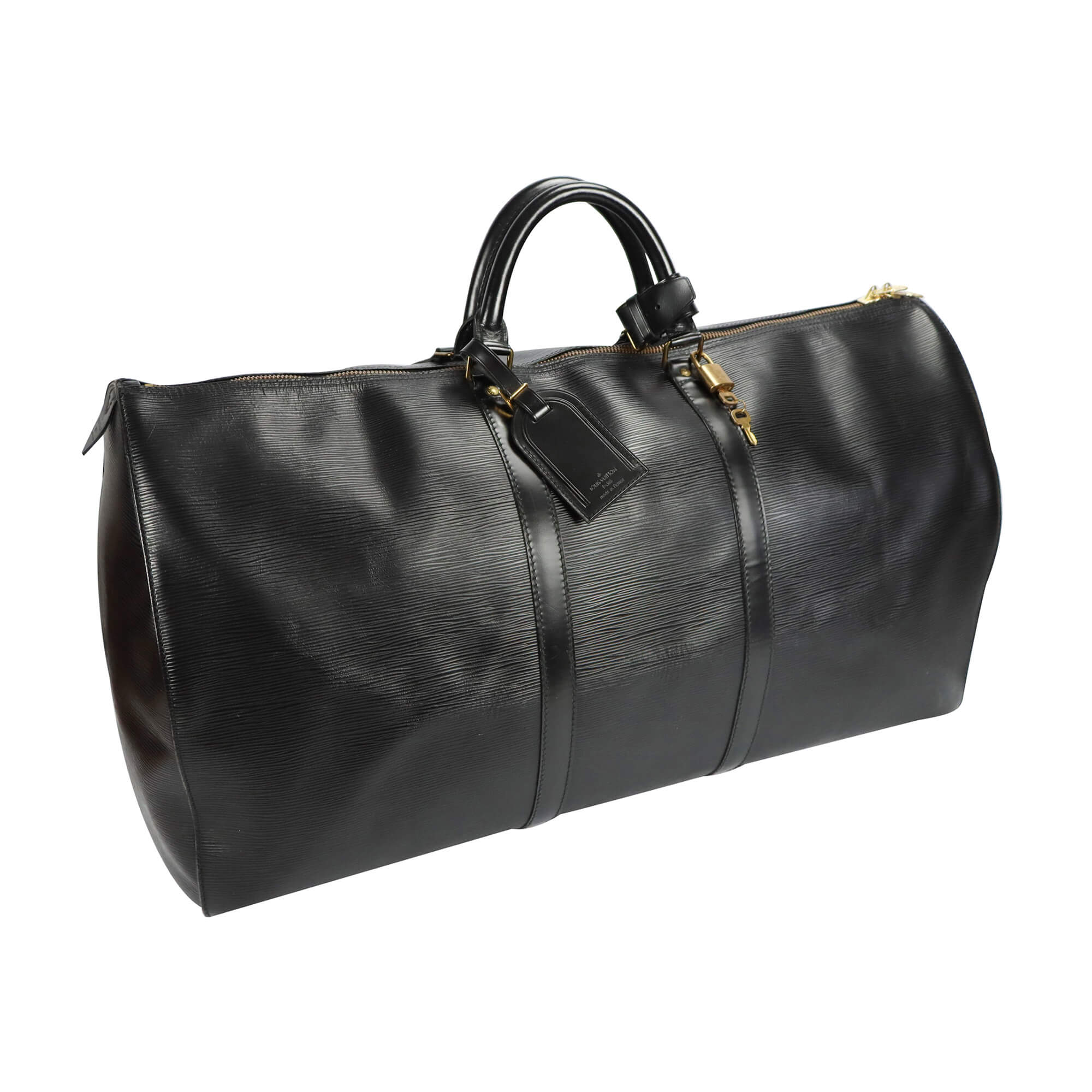 Louis Vuitton Keepall 60 Black Epi