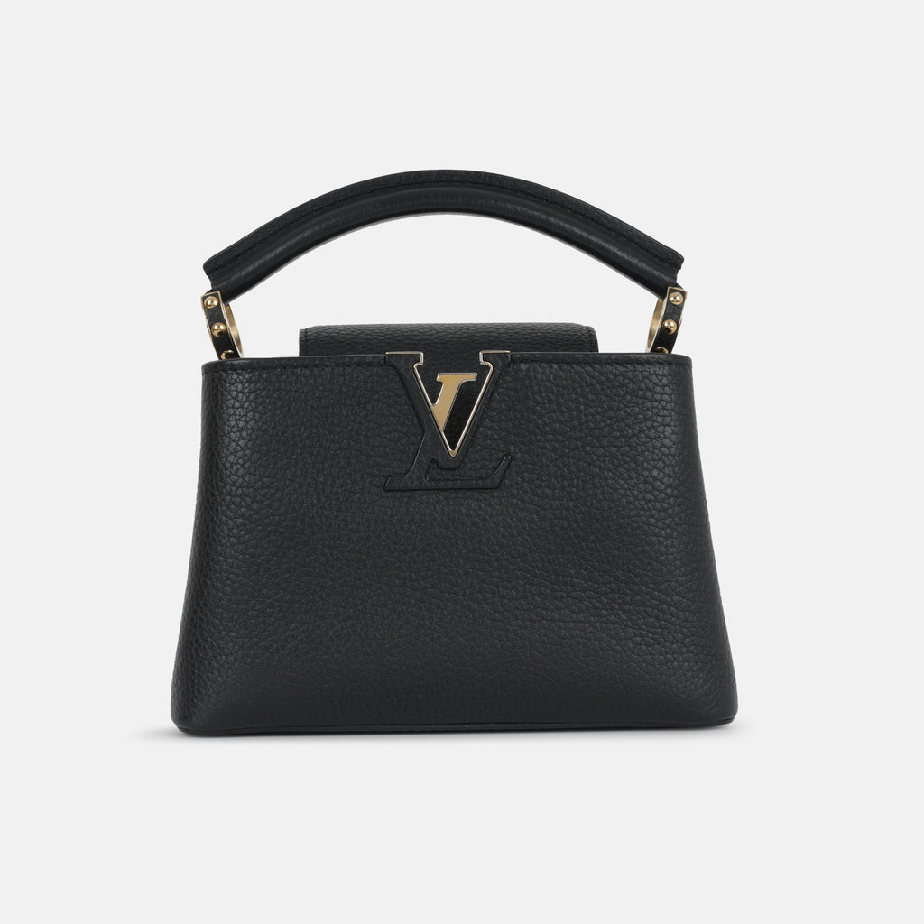 Louis Vuitton Capucines Mini - Black Taurillon