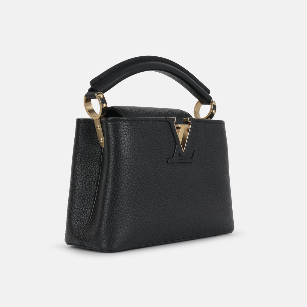 Louis Vuitton Capucines Mini - Black Taurillon