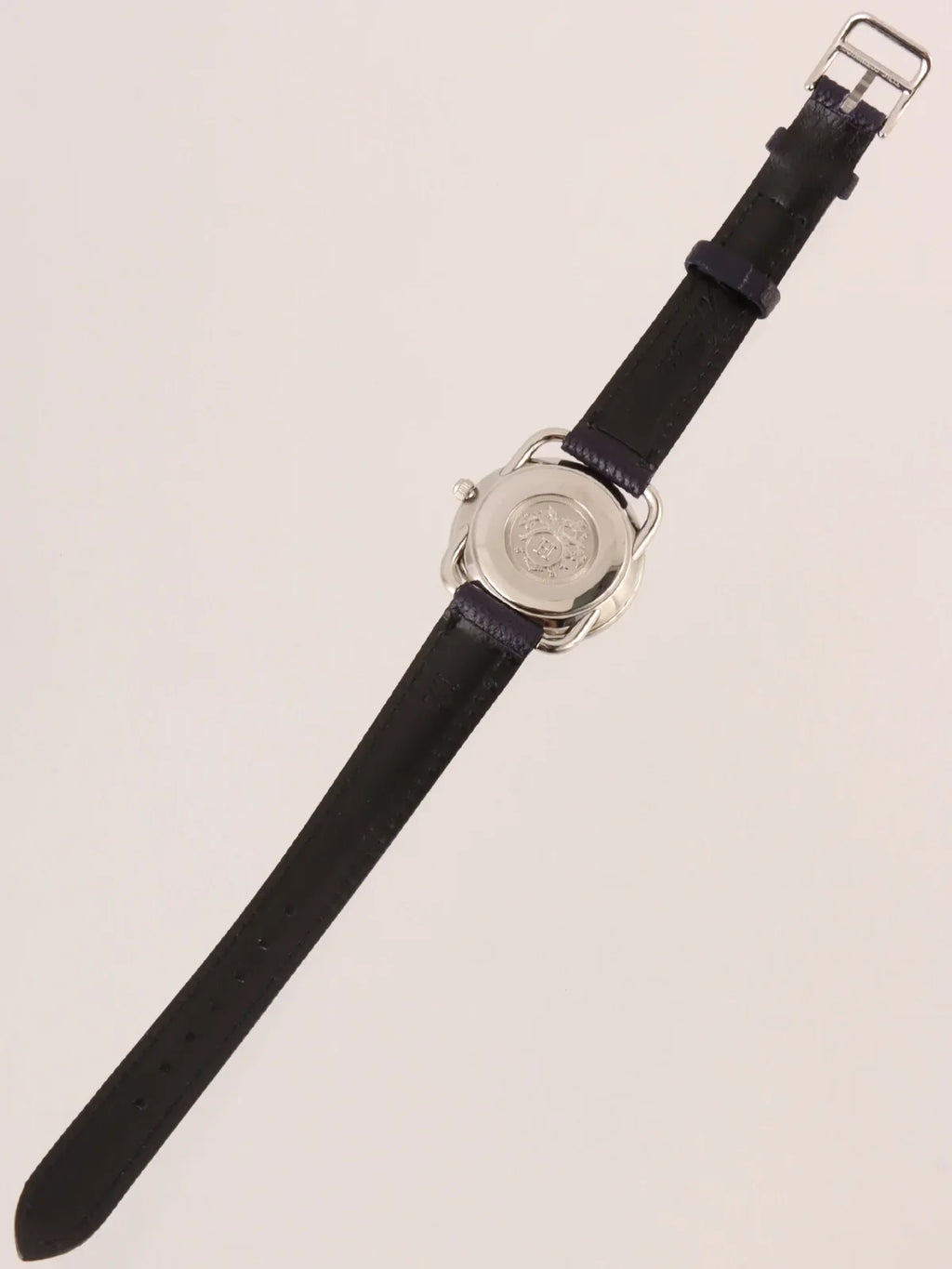 HERMES Arceau Silver/Dark Purple