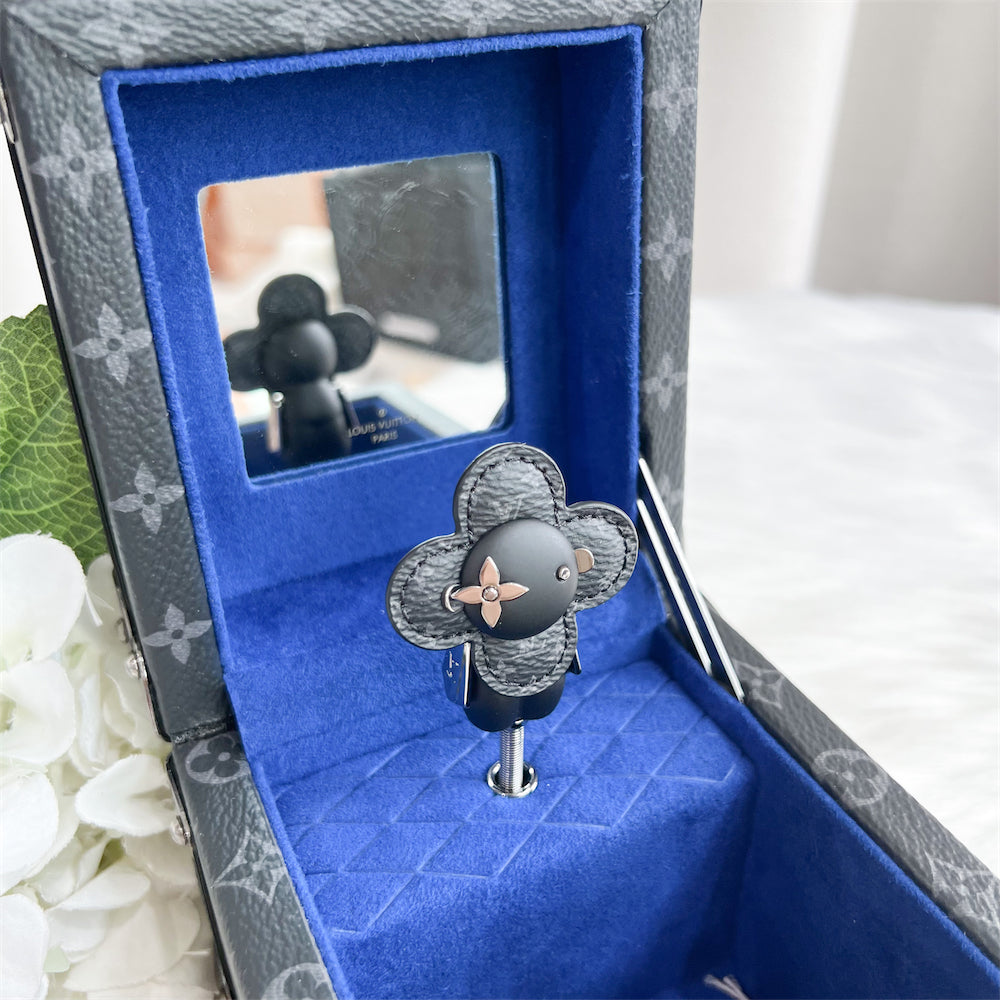 LV Limited Edition Vivienne Music Box in Monogram Eclipse Canvas GHW
