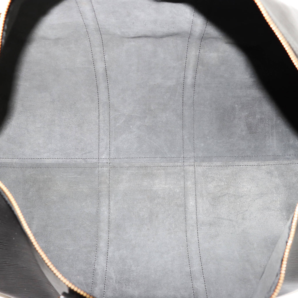 Louis Vuitton Keepall 60 Black Epi