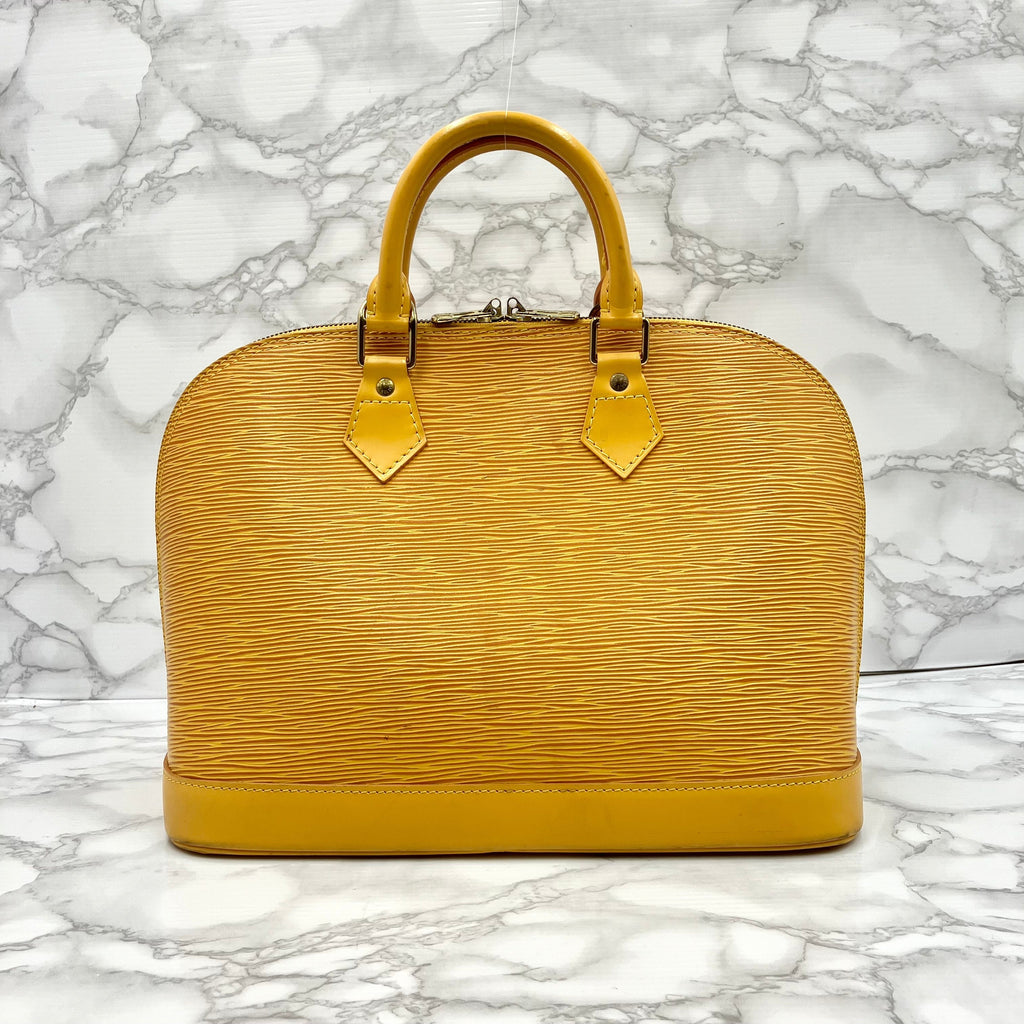 LOUIS VUITTON EPI Alma PM Strap
