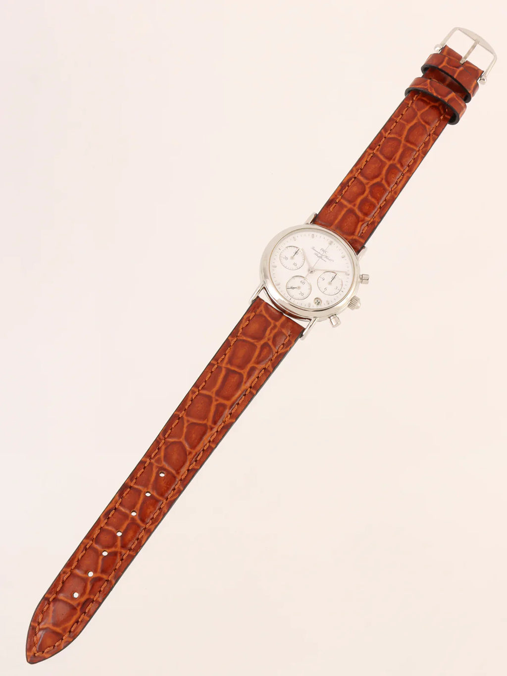 IWC Portofino Chronograph Silver/Brown