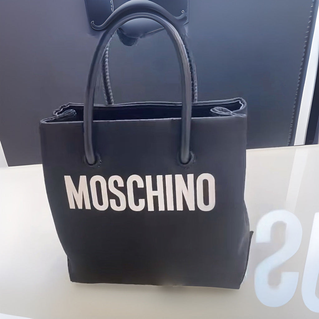 Moschino Teddy Mirror Tote Bag