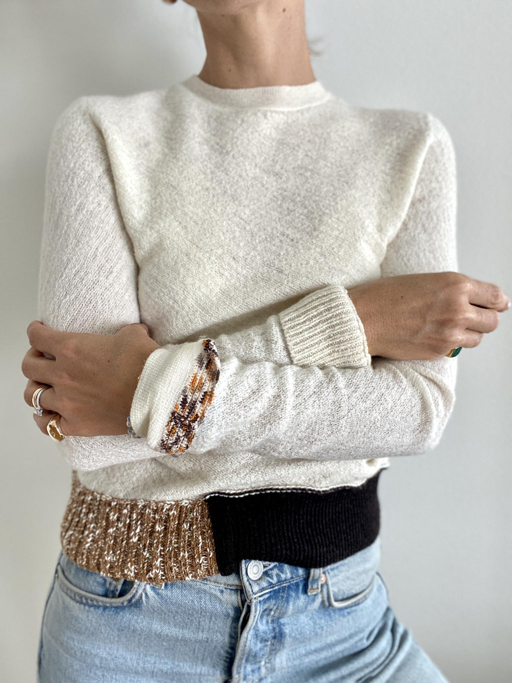 CÃƒÆ’Ã¢â‚¬Â°LINE ÃƒÆ’Ã¢â‚¬Â°CRU WOOL SWEATER - SIZE XS