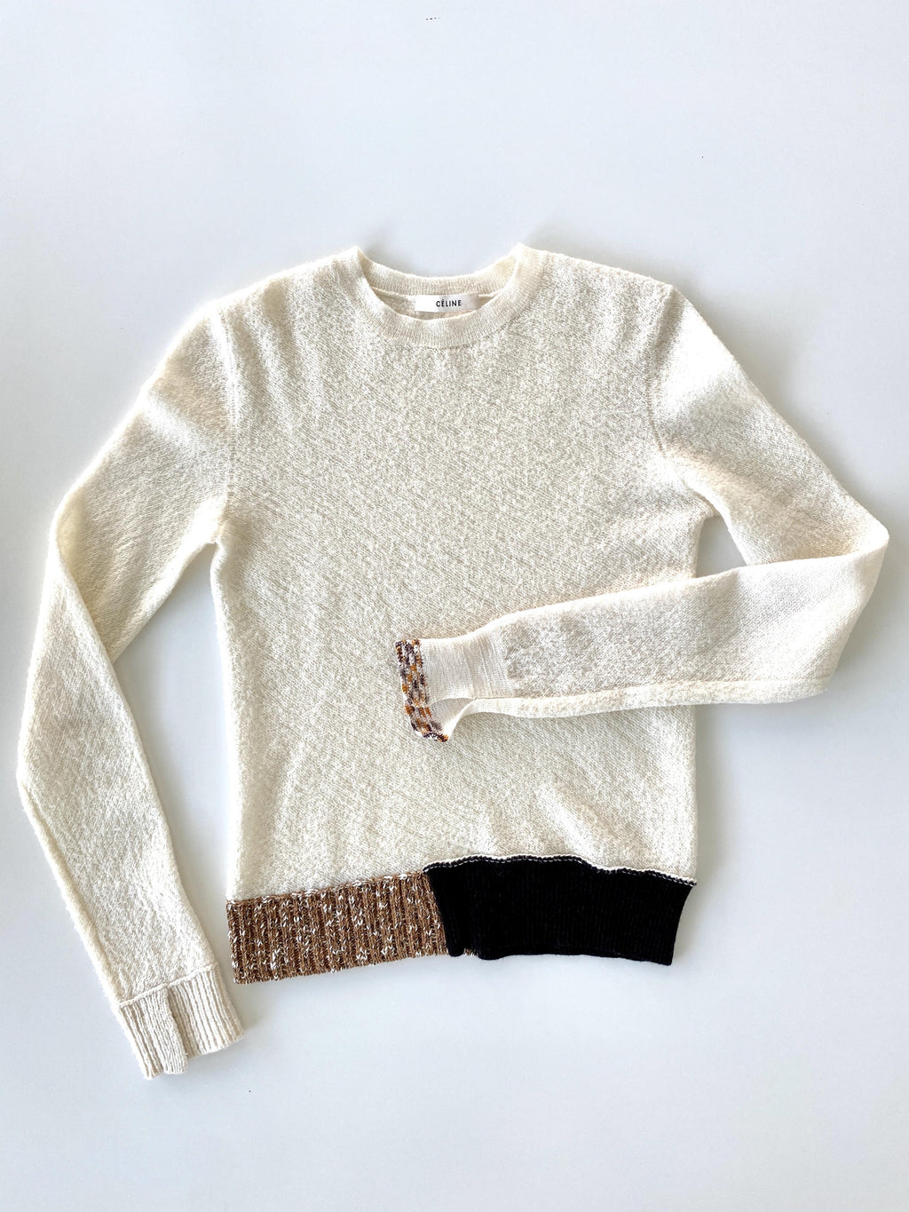 CÃƒÆ’Ã¢â‚¬Â°LINE ÃƒÆ’Ã¢â‚¬Â°CRU WOOL SWEATER - SIZE XS