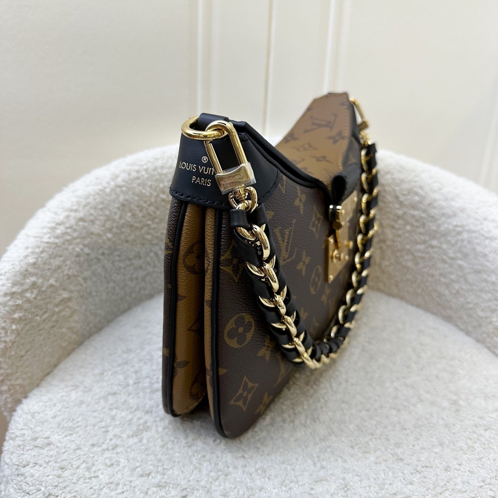 LV Twinny Bag in Monogram Canvas and GHW