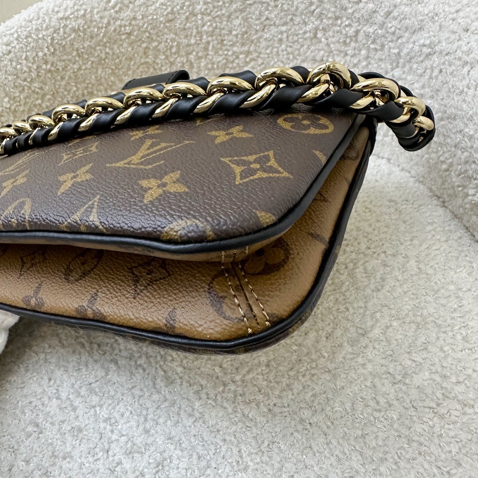 LV Twinny Bag in Monogram Canvas and GHW