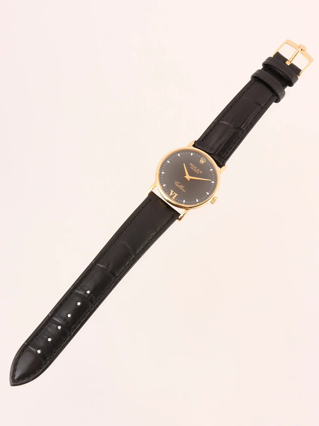ROLEX Cellini Gold/Black