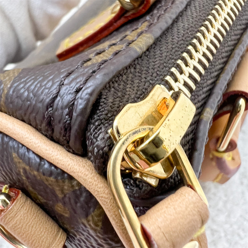 LV Nano Speedy in Monogram Canvas GHW
