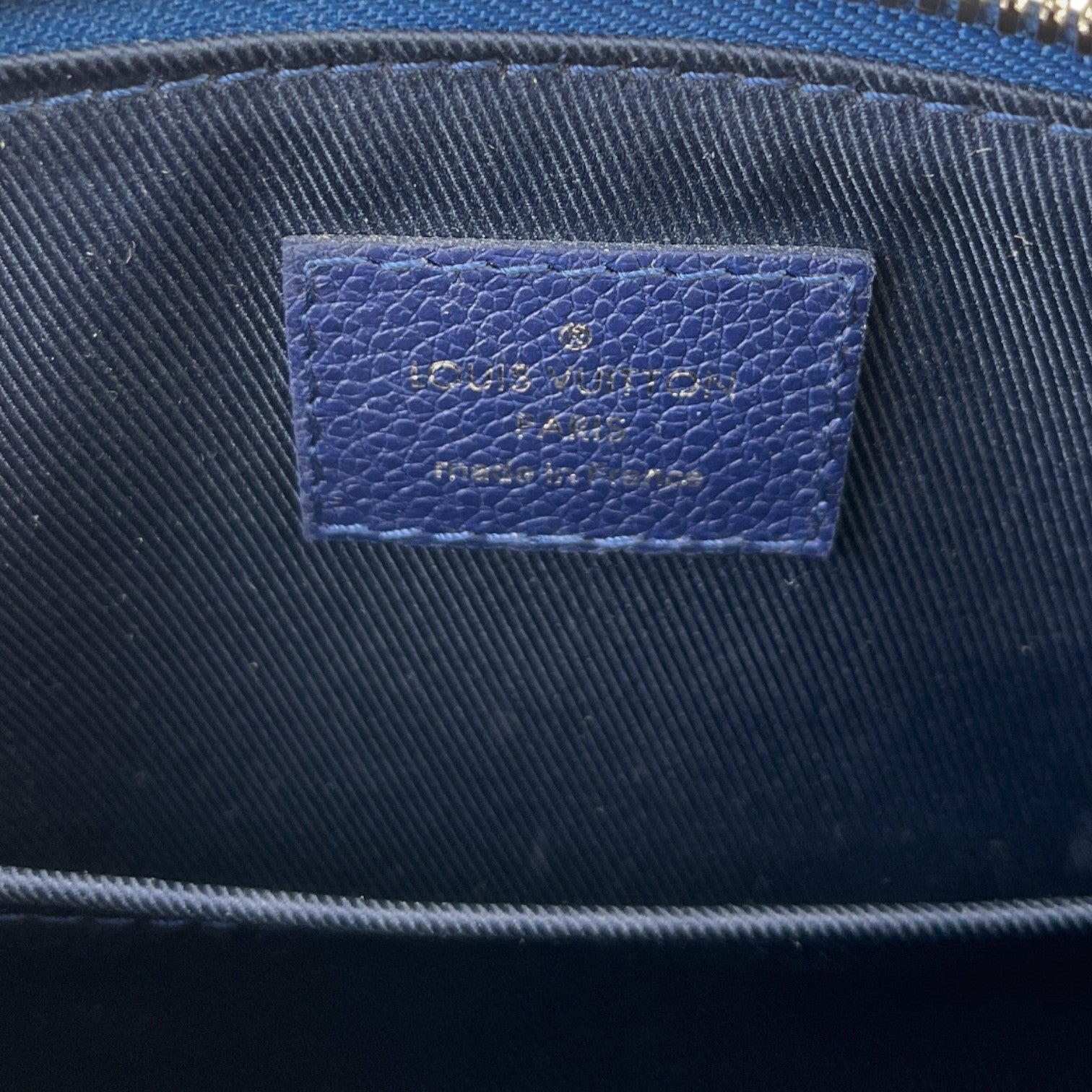 Men's City Keepall Monogram Bandana Messenger Bag Blue