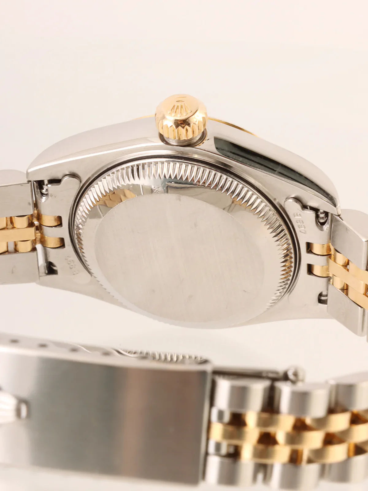 ROLEX Oyster Perpetual Datejust Silver/Gold/Mirror