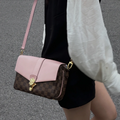 Louis Vuitton Pink Clapton Crossbody Bag Damier and Leather PM