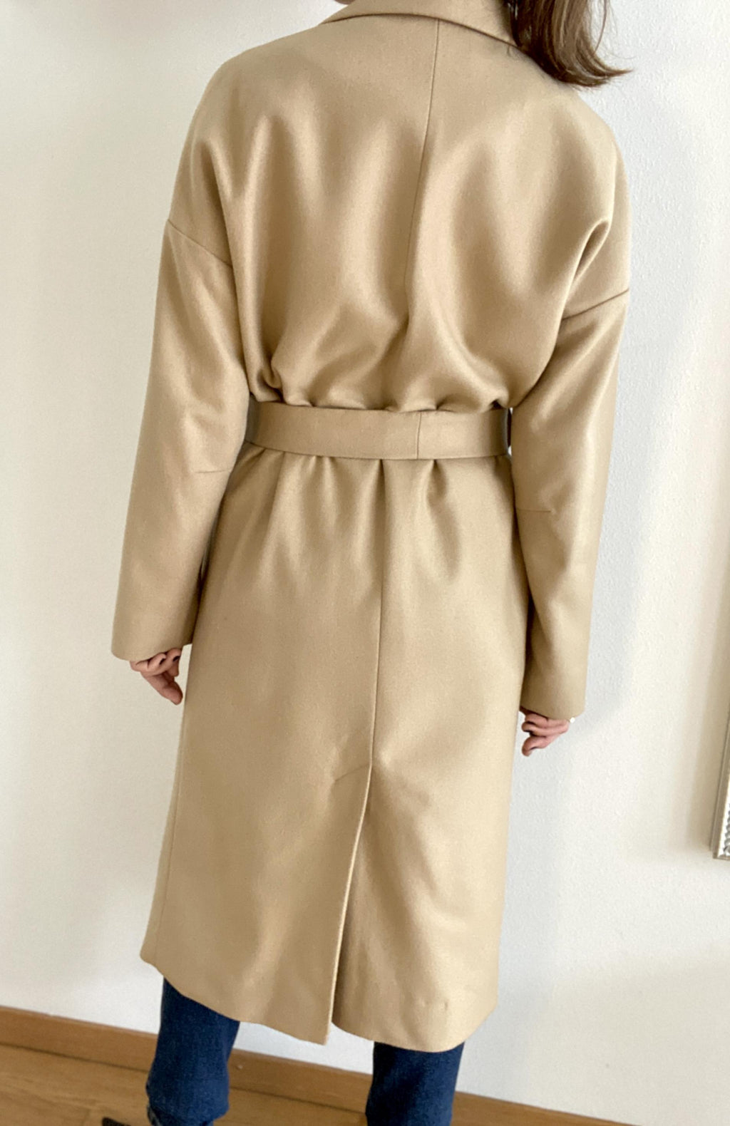 USE UNUSED BUDAPEST WOOL COAT - SIZE EU 36