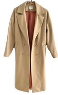 USE UNUSED BUDAPEST WOOL COAT - SIZE EU 36