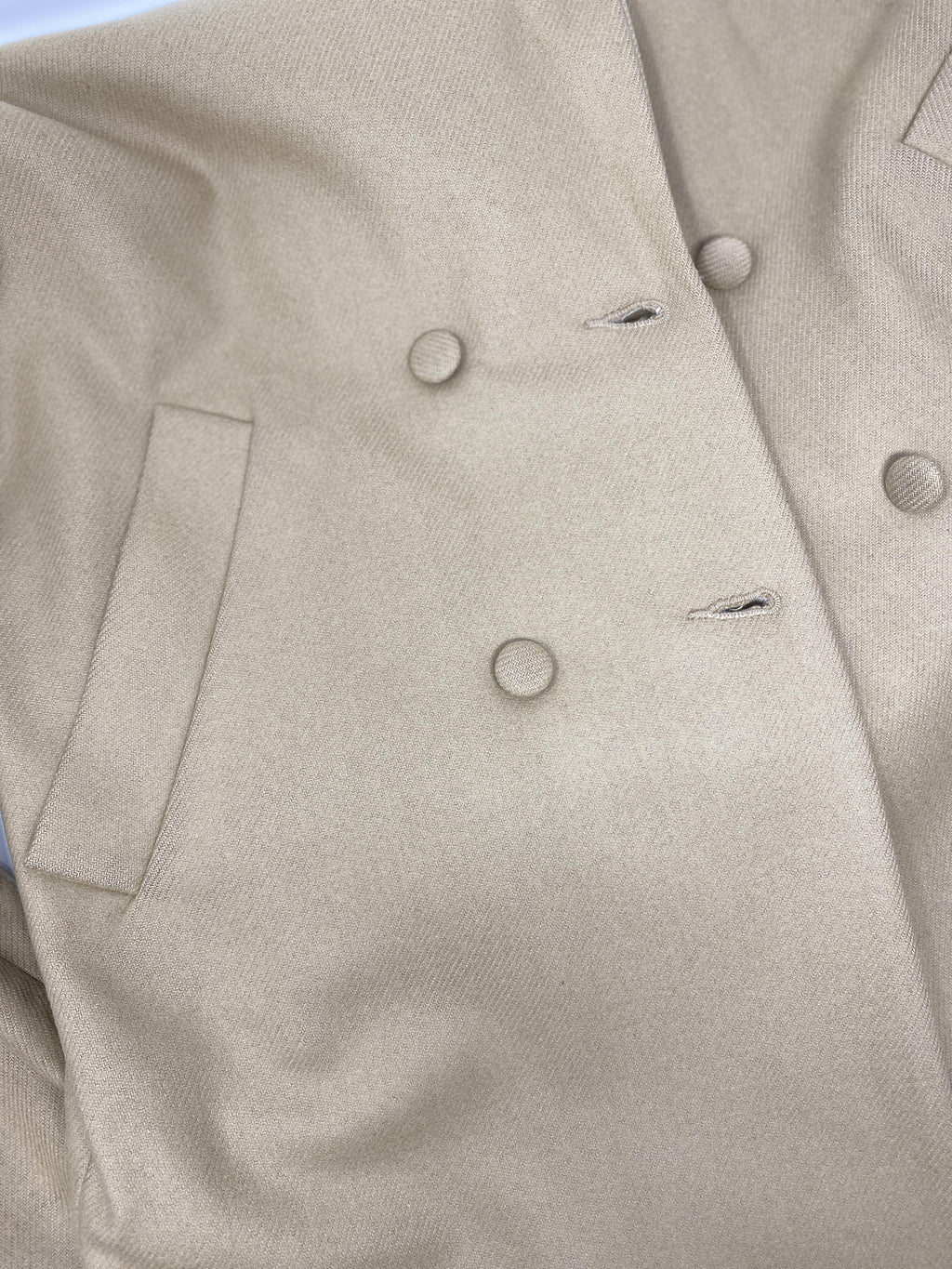 USE UNUSED BUDAPEST WOOL COAT - SIZE EU 36