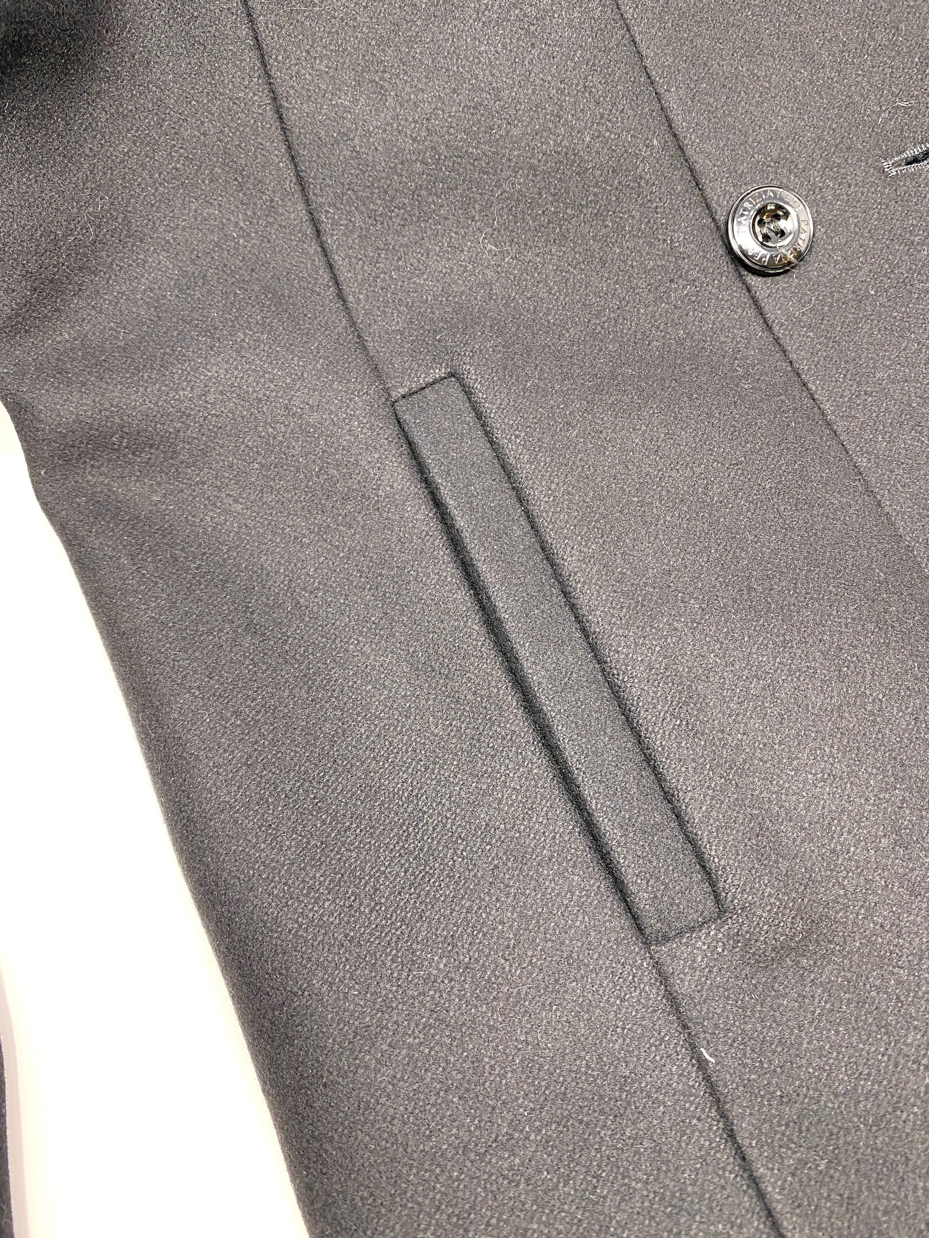 PATRIZIA PEPE WOOL COAT BLACK - SIZE IT 44