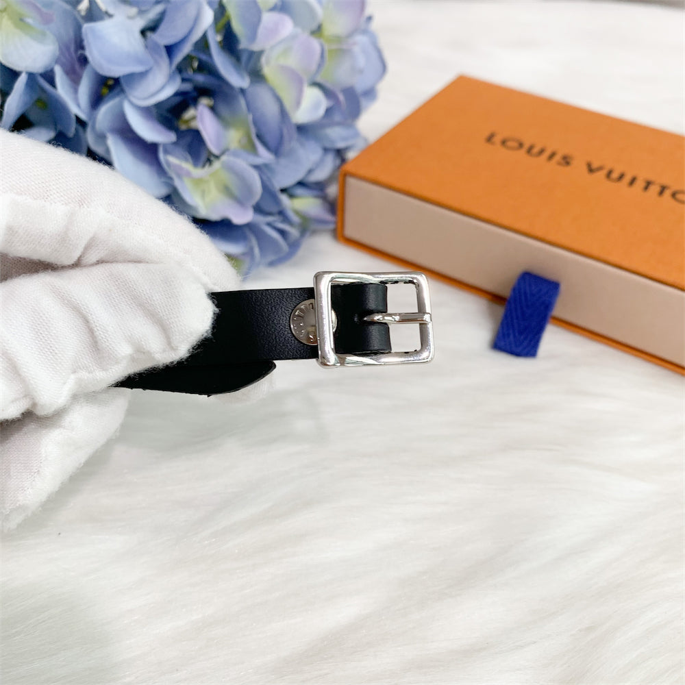 LV France Luggage Tag in Red Epi Leather