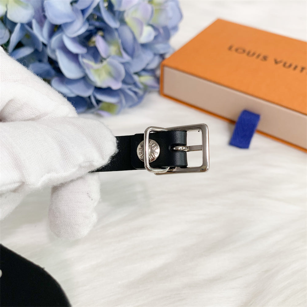LV France Luggage Tag in Red Epi Leather