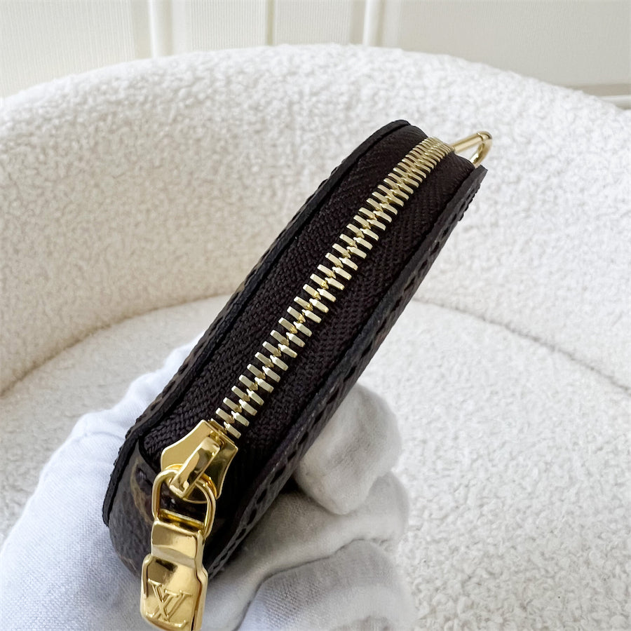 LV Multi Pochette Accessoires Round Pouch in Monogram Canvas GHW