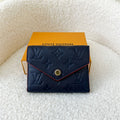 LV Victorine Wallet in Marine Rouge Empreinte Leather GHW
