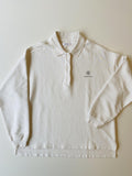 ANINE BING TATUM SWEATSHIRT IN IVORY - SIZE XS