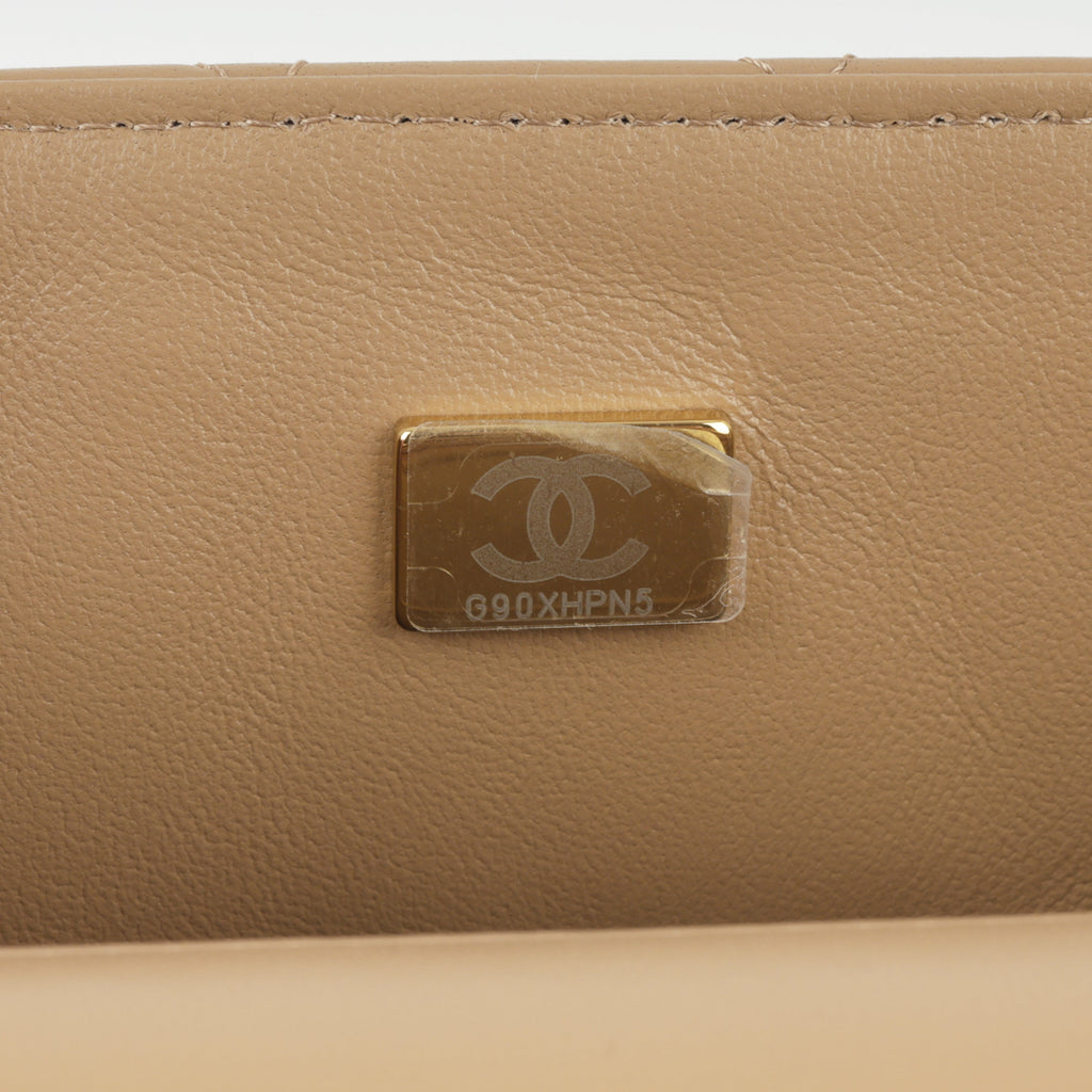 Chanel Mini Rectangular Plaque Top Handle