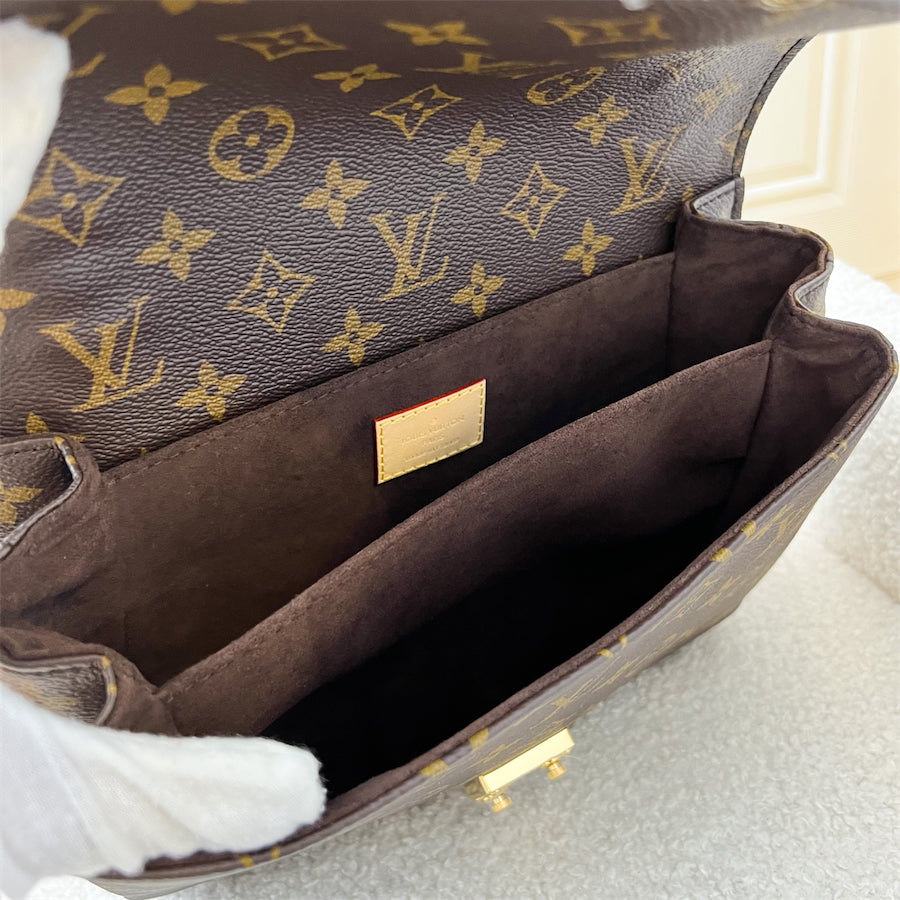 LV Pochette Metis in Monogram Canvas GHW