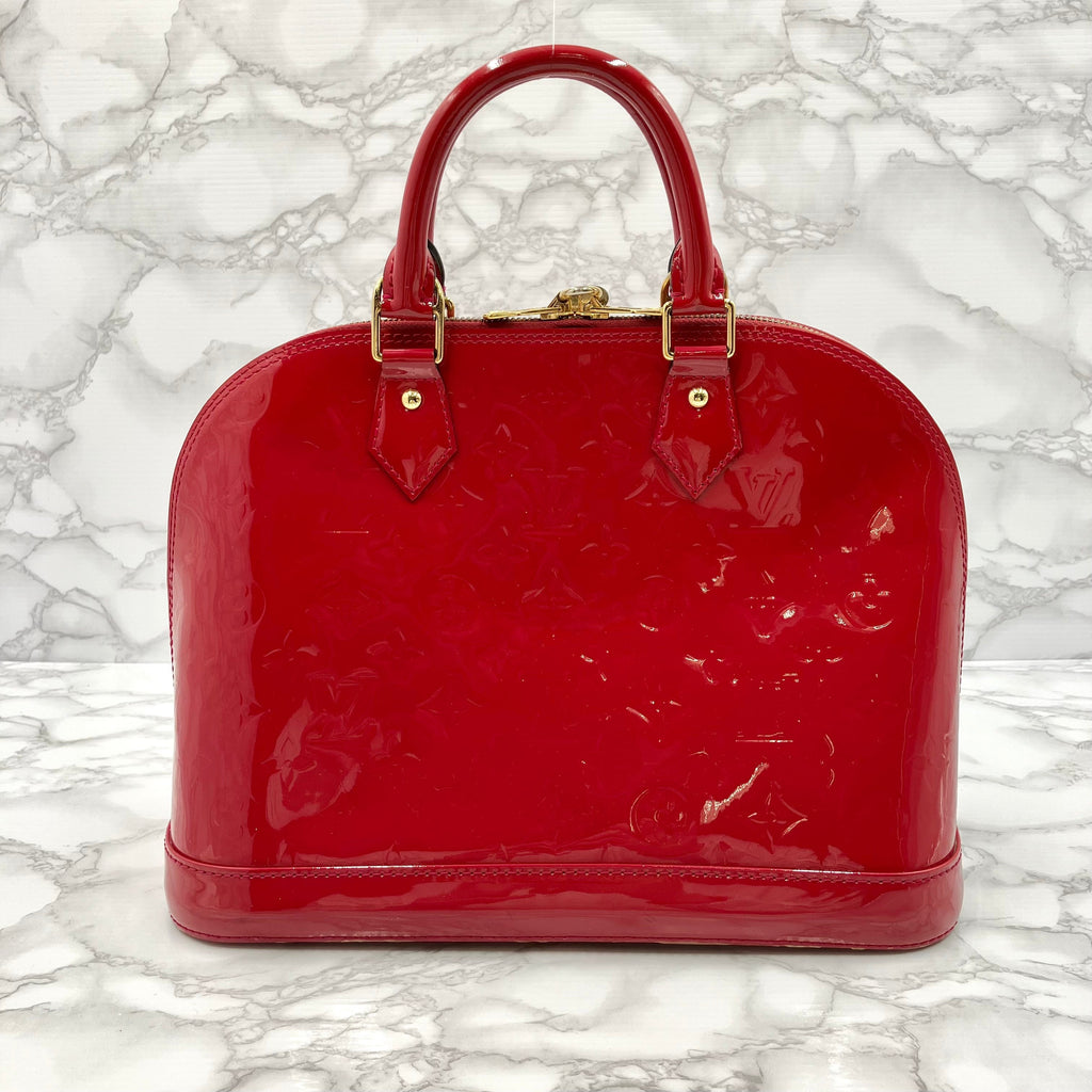 LOUIS VUITTON Vernis Alma PM